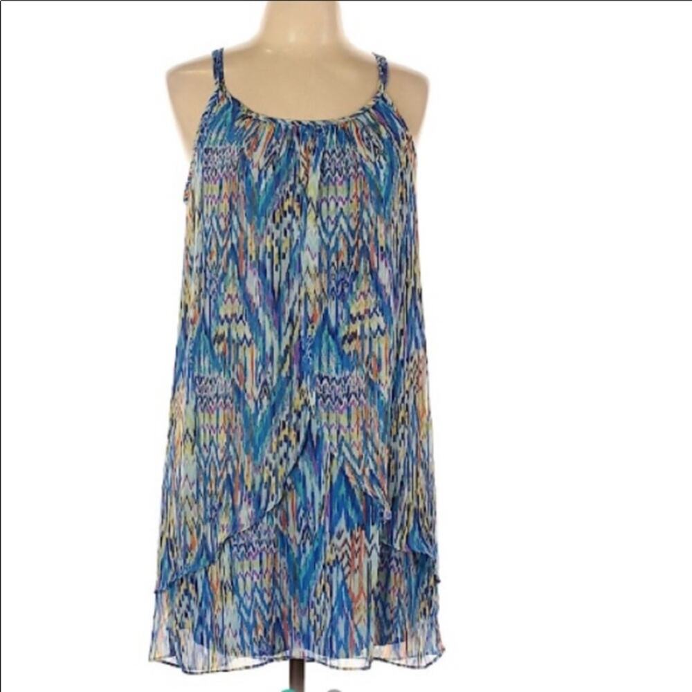 Bisou Bisou Michele BohBot watercolor Dress